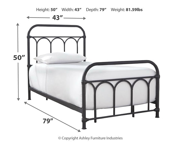 Nashburg Metal Hdbd/Ftbd/Rails