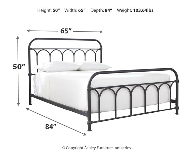 Nashburg Metal Hdbd/Ftbd/Rails