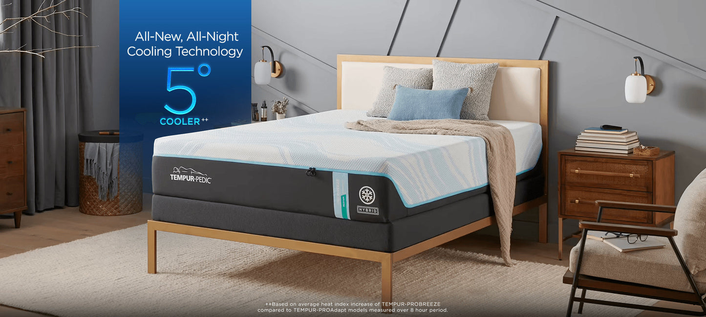 Tempur-Breeze® Tempur-Probreeze® Medium Hybrid