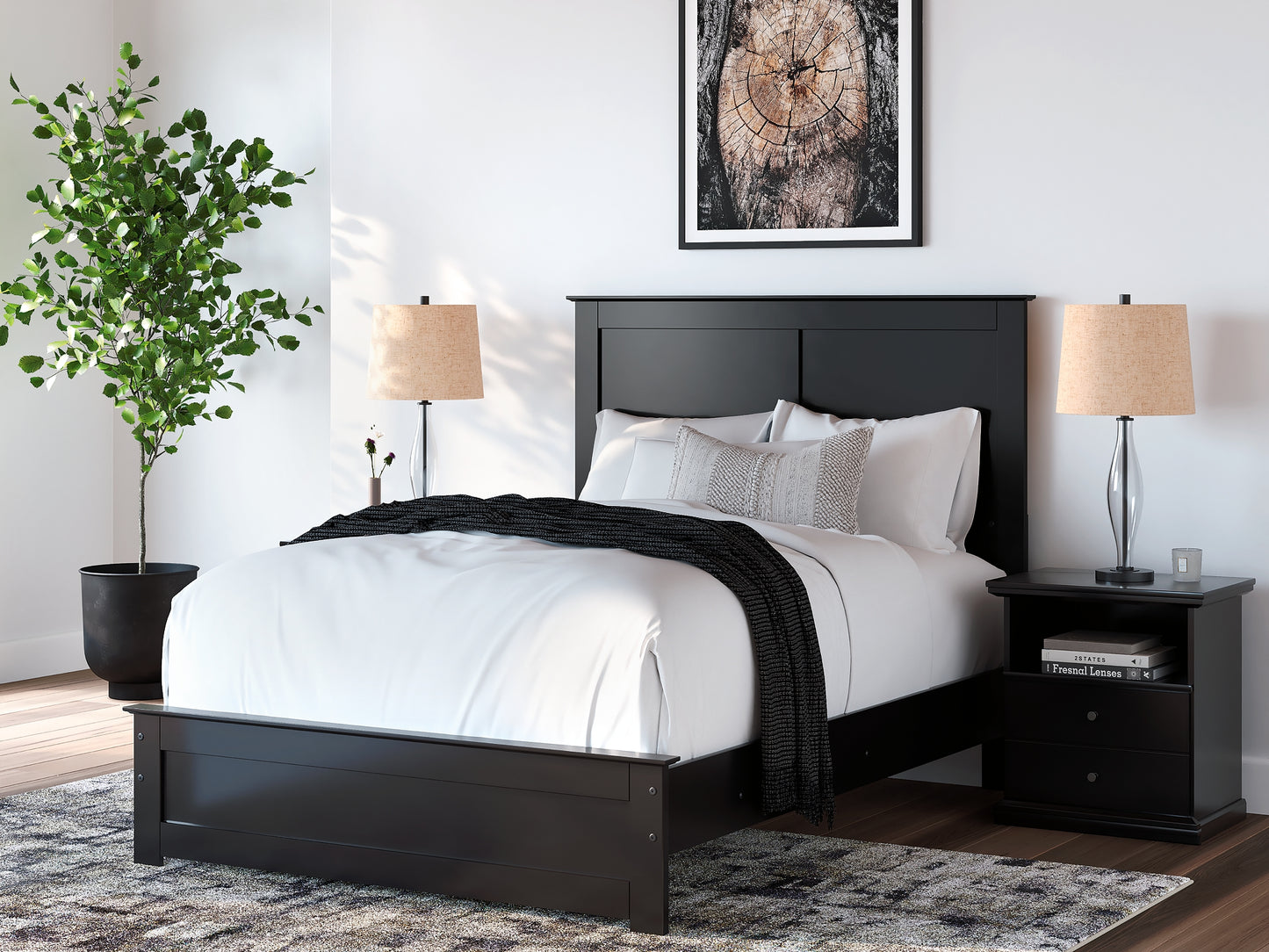 Maribel Panel Bed
