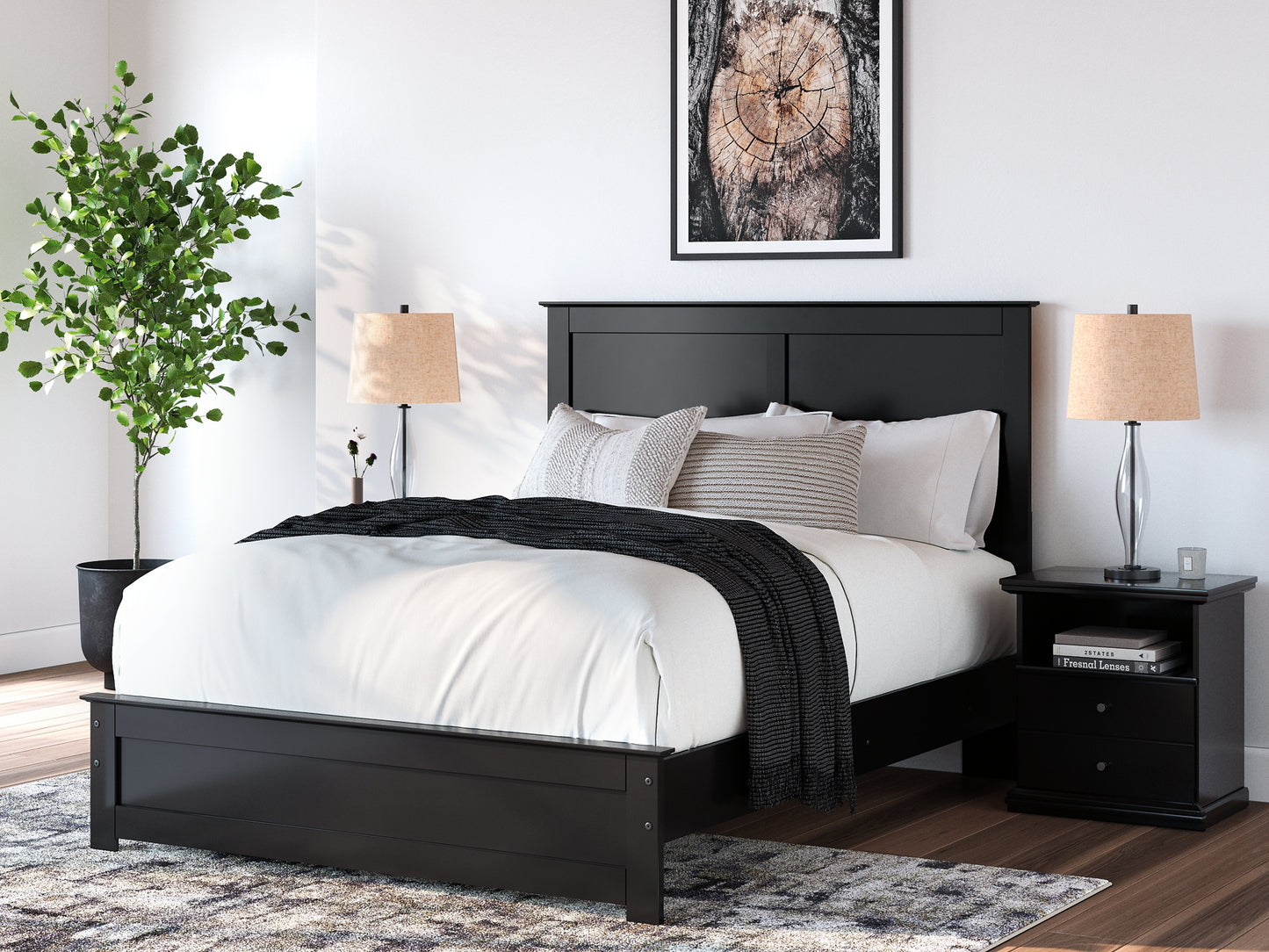 Maribel Panel Bed