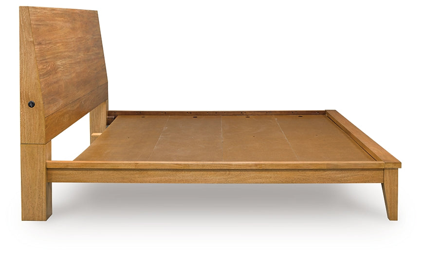 Sherbana Panel Bed