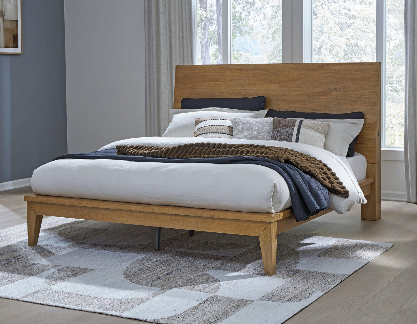 Sherbana Panel Bed
