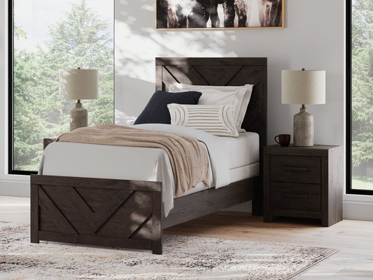 Prendonea Panel Bed