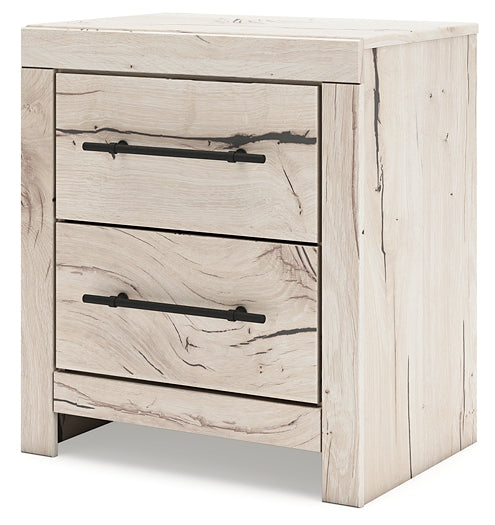 Lawroy Queen Panel Headboard with Mirrored Dresser and Nightstand