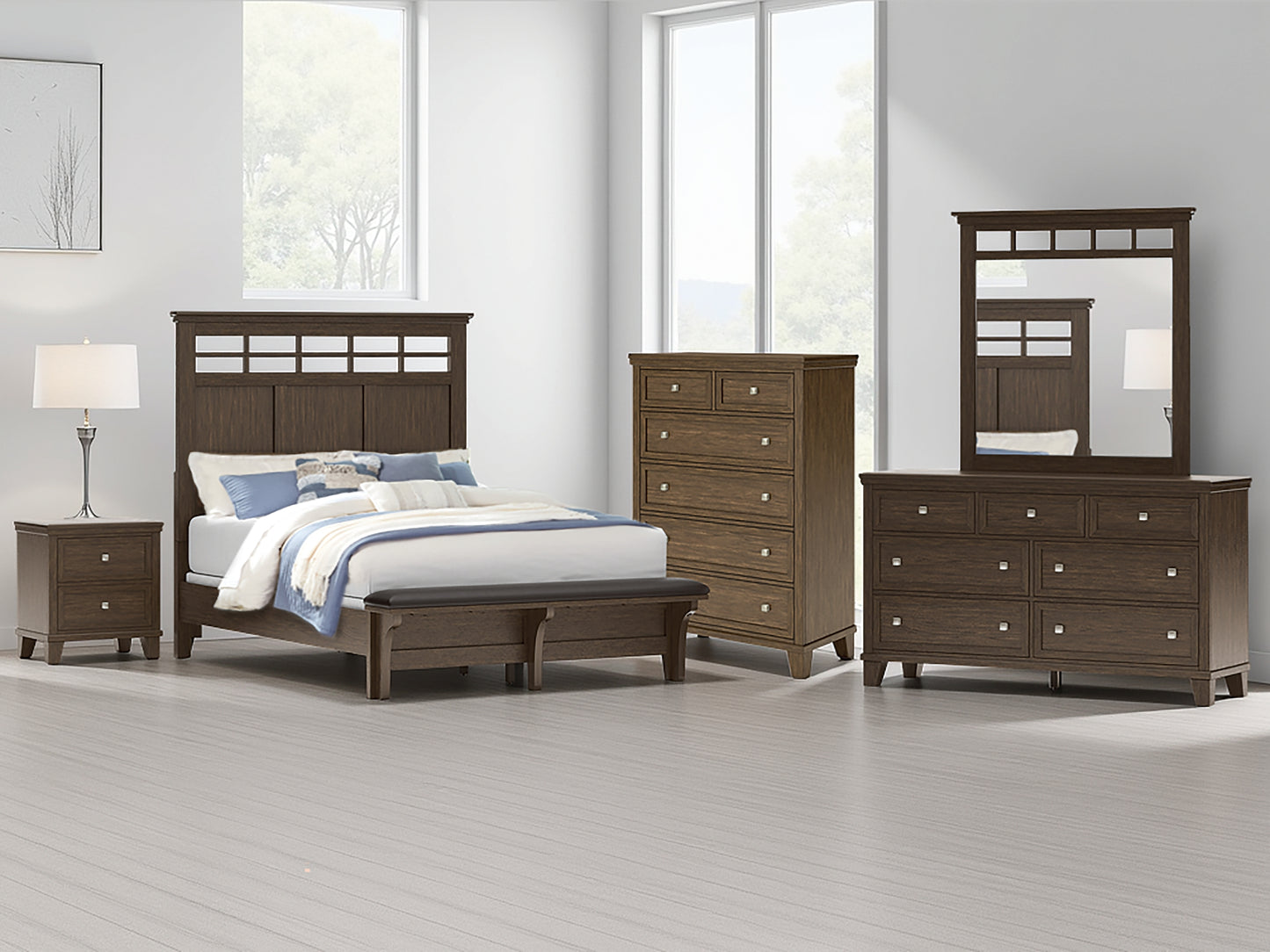 Shawbeck Panel Bed