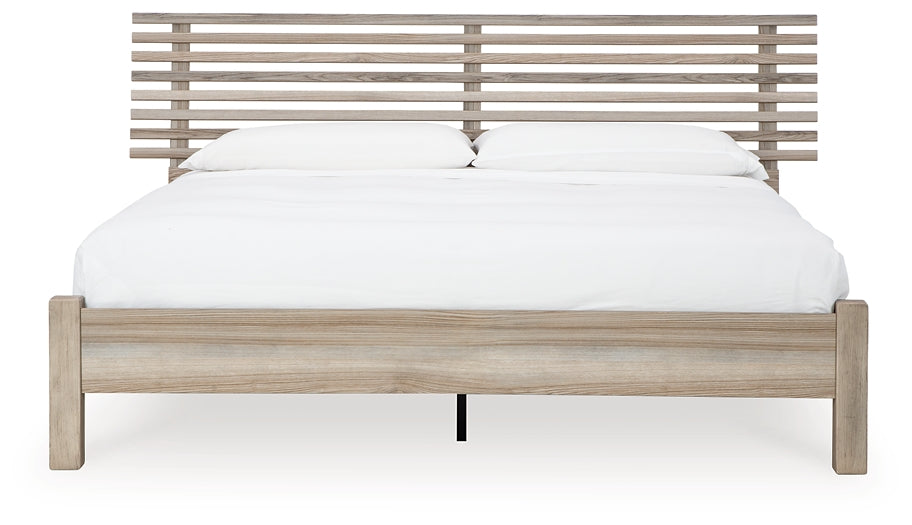 Hasbrick Slat Panel Bed