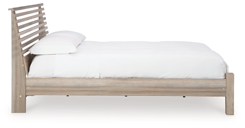 Hasbrick Slat Panel Bed