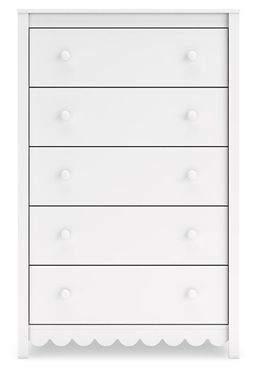 Hallityn Five Drawer Chest