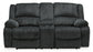 Draycoll DBL REC PWR Loveseat w/Console