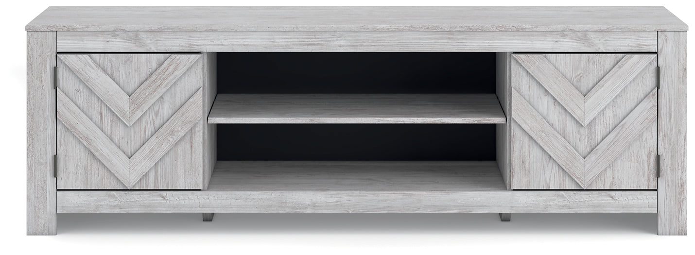 Cayboni LG TV Stand w/Fireplace Option