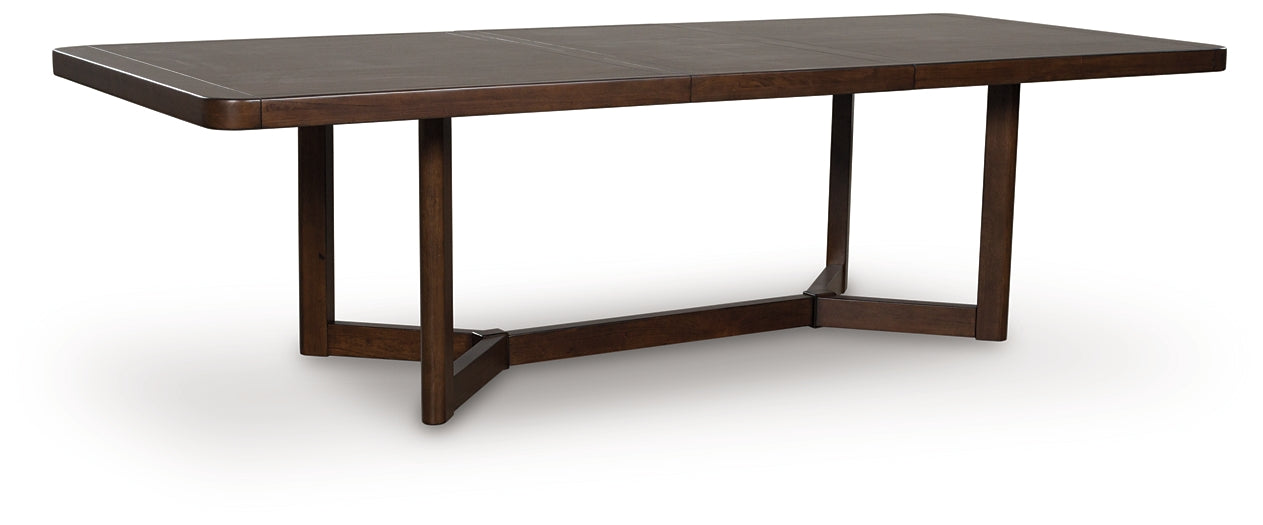 Dilenno Dining Table and 4 Chairs