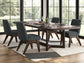 Dilenno Dining Table and 4 Chairs