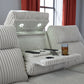 Forest Lake Pwr Rec Sofa With Adj Headrest