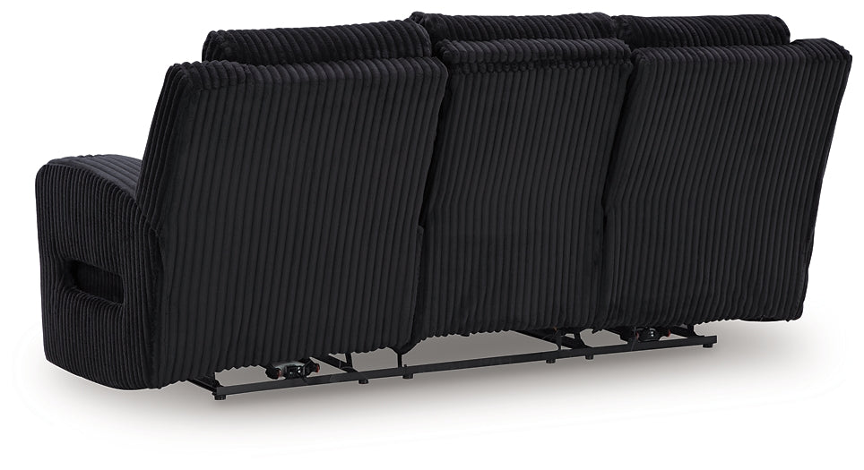 Forest Lake Pwr Rec Sofa With Adj Headrest