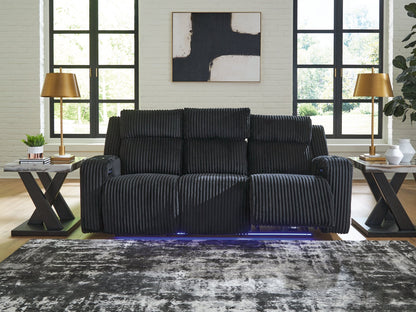 Forest Lake Pwr Rec Sofa With Adj Headrest