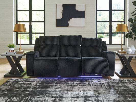 Forest Lake Pwr Rec Sofa With Adj Headrest