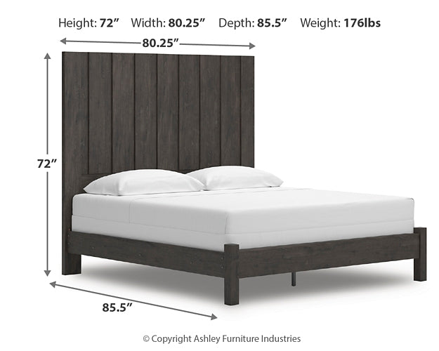 Fraluna  Panel Bed
