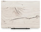 Lawroy Queen Panel Headboard with Mirrored Dresser and Nightstand