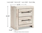 Lawroy Queen Panel Headboard with Mirrored Dresser and Nightstand