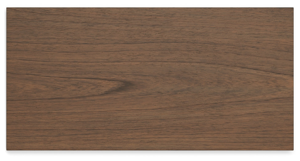 Landocken Twin Panel Headboard with Mirrored Dresser, Chest and Nightstand