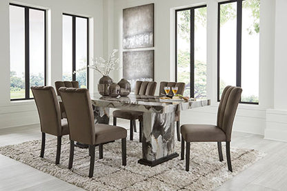 Jazmore Dining Table and 6 Chairs