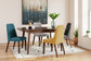 Lyncott Dining Table and 4 Chairs