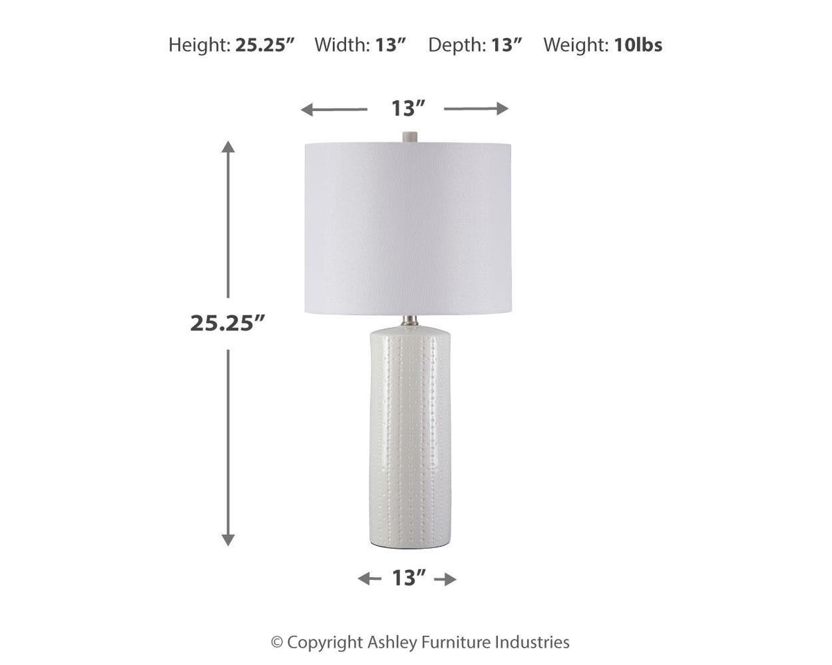 Steuben Ceramic Table Lamp (2/CN)
