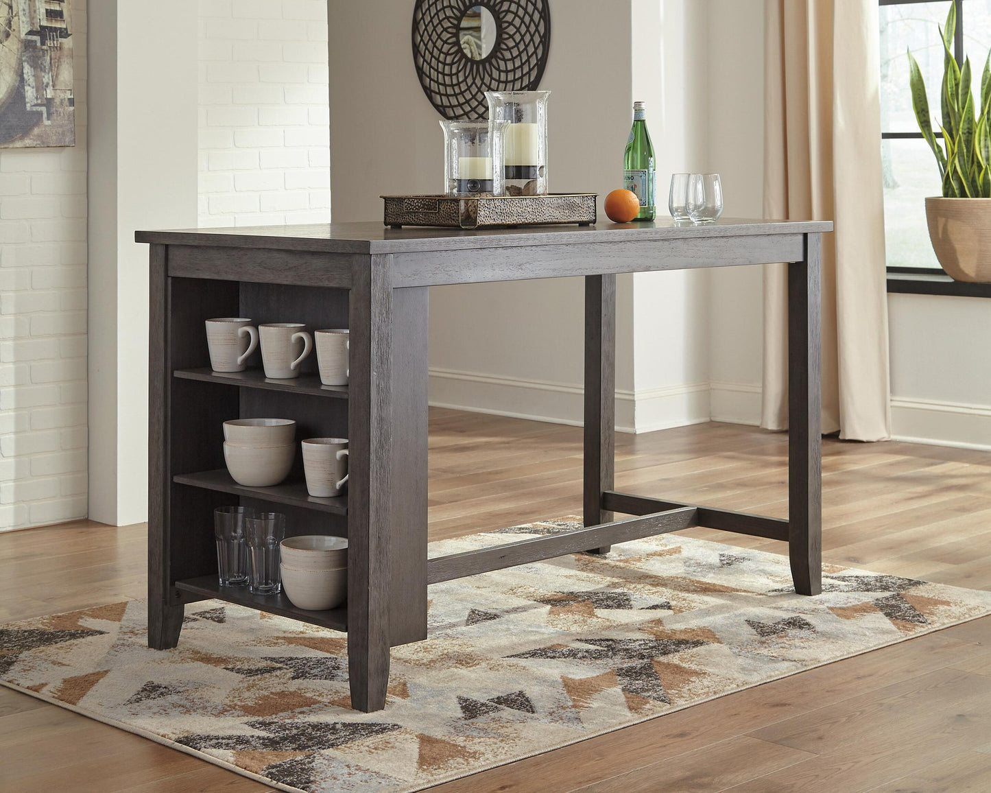 Caitbrook RECT Dining Room Counter Table