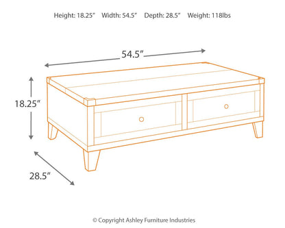 Todoe Lift Top Cocktail Table