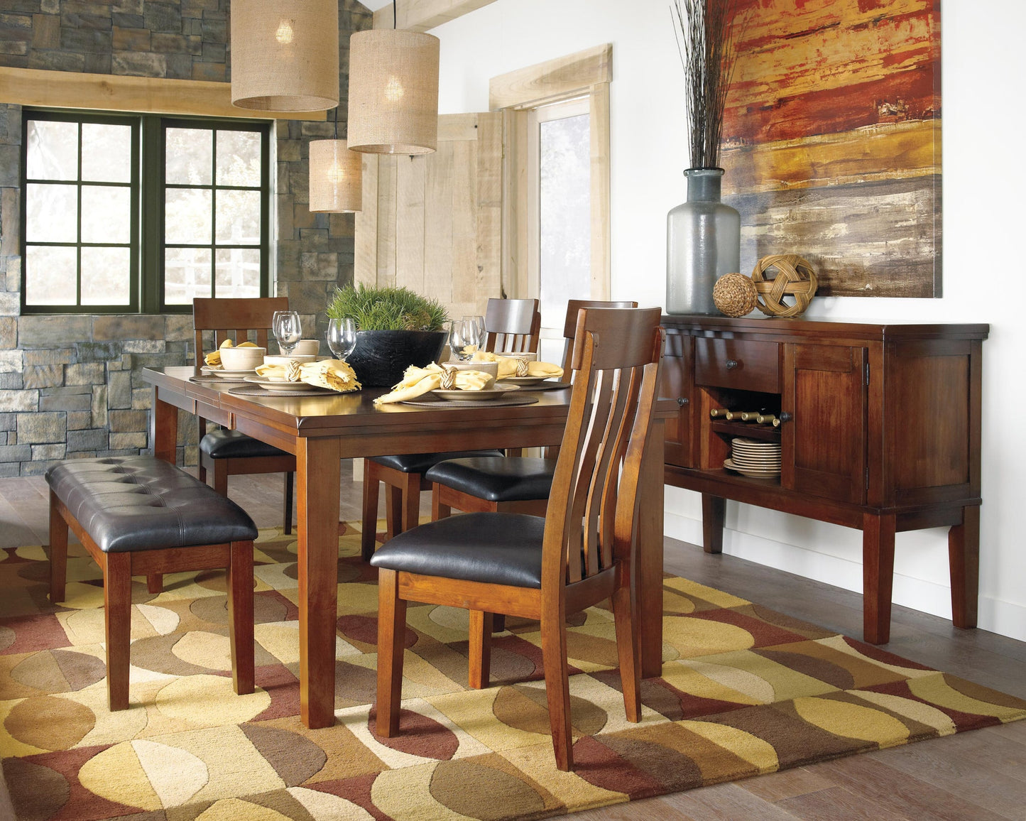 Ralene Large UPH Dining Room Bench