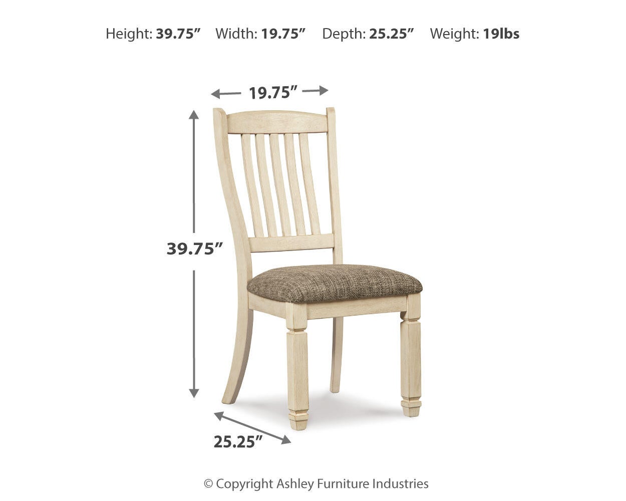 Bolanburg Dining UPH Side Chair (2/CN)