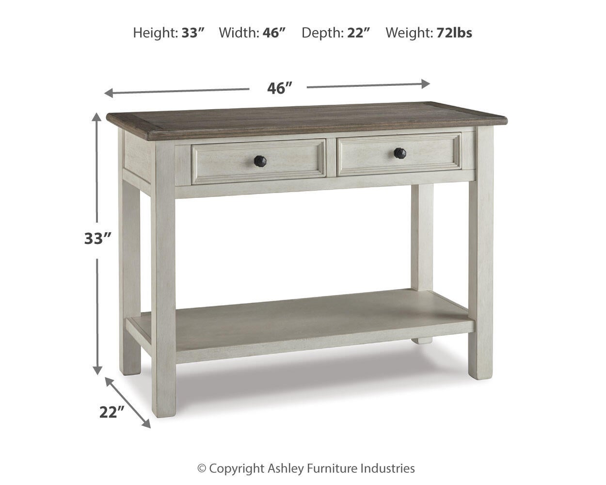 Bolanburg Sofa Table