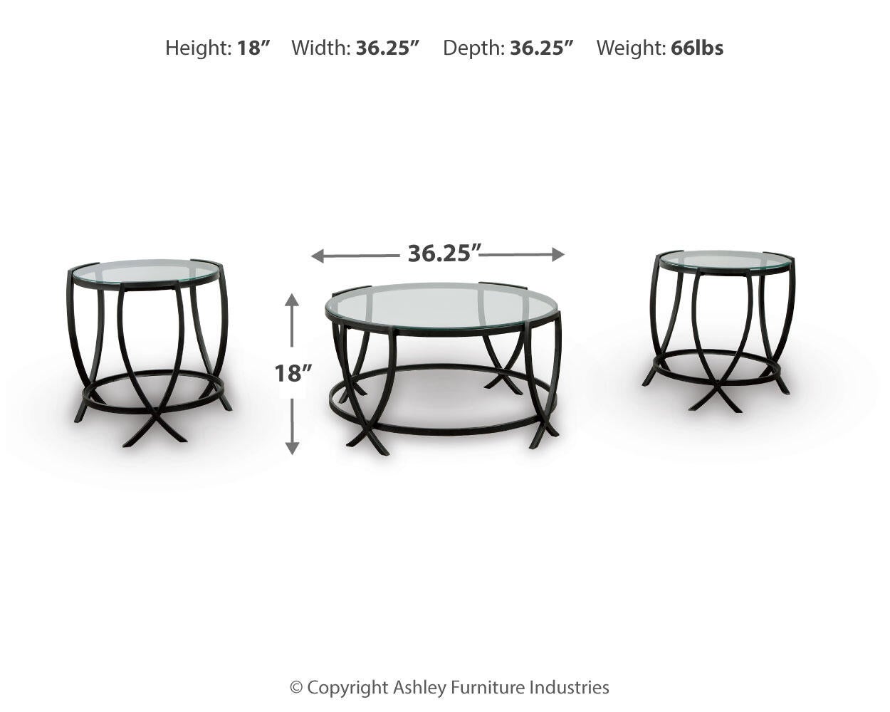 Tarrin Occasional Table Set (3/CN)