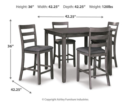 Bridson Square Counter TBL Set (5/CN)