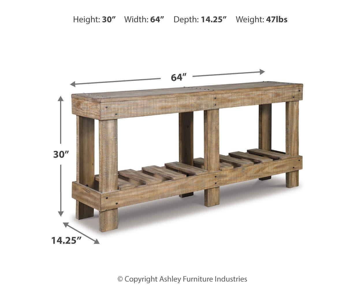 Susandeer Console Sofa Table