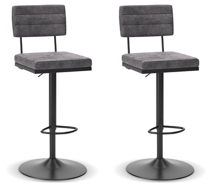 Strumford Tall Swivel Barstool (2/CN)