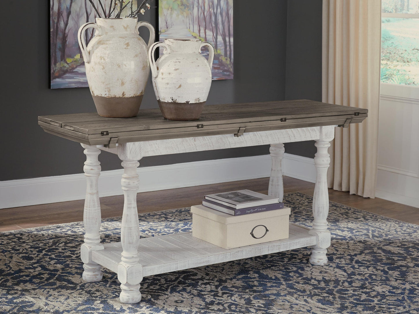 Havalance Flip Top Sofa Table