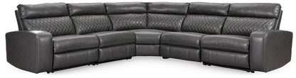 Samperstone 5-Piece Power Reclining Sectional