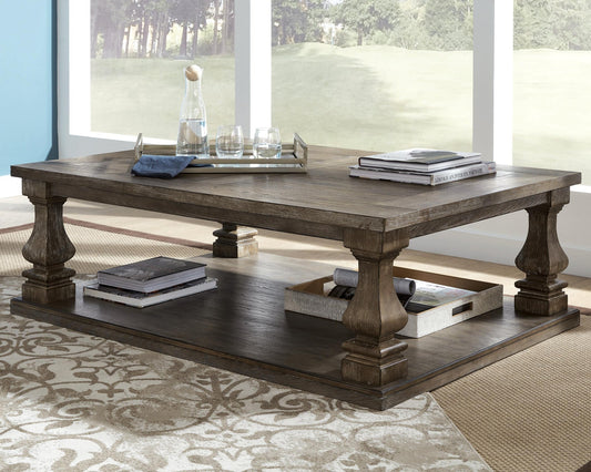 Johnelle Rectangular Cocktail Table