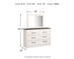 Gerridan Dresser and Mirror