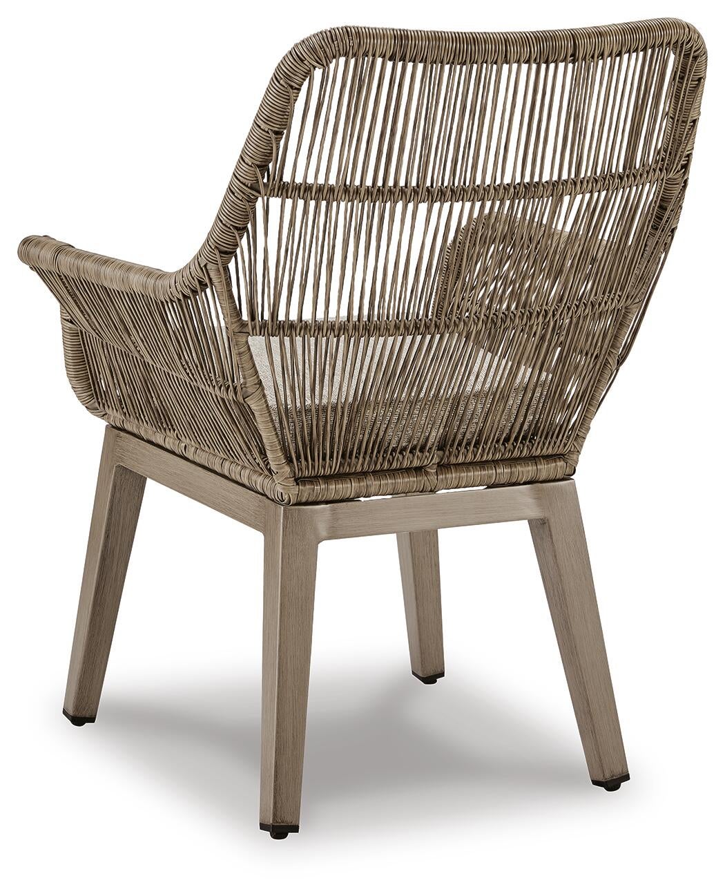 Beach Front Arm Chair With Cushion (2/CN)