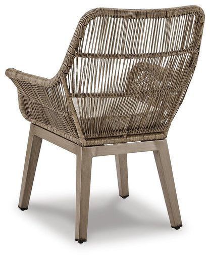 Beach Front Arm Chair With Cushion (2/CN)