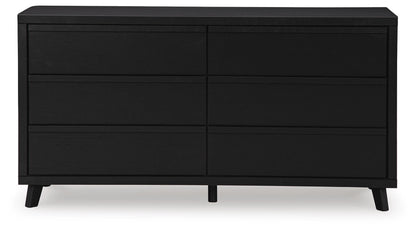 Danziar Six Drawer Dresser