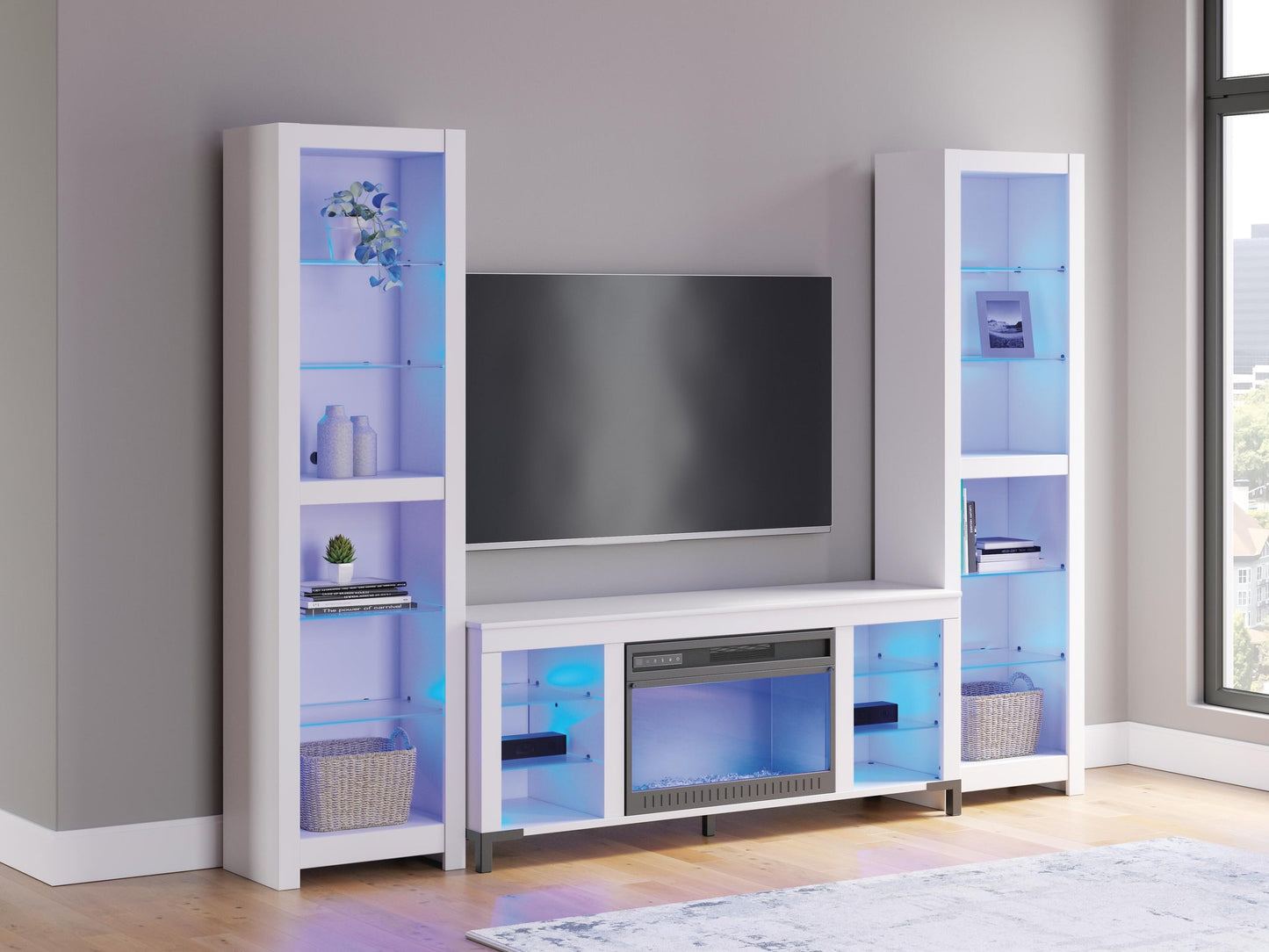 Brollevi 3-Piece Entertainment Center