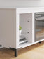 Brollevi TV Stand with Fireplace