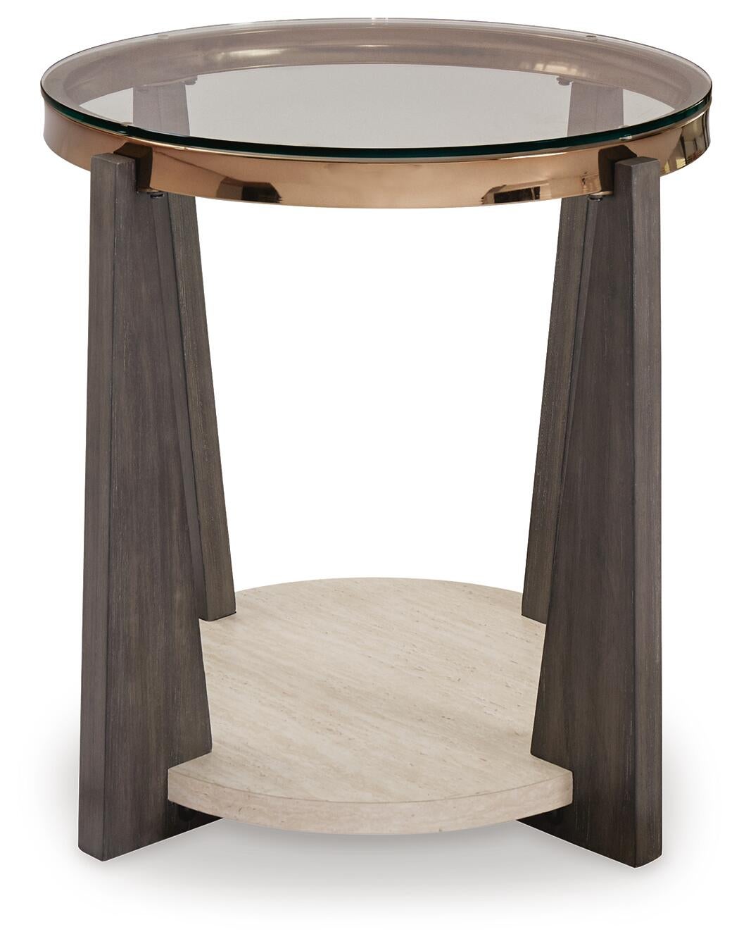 Frazwa Round End Table