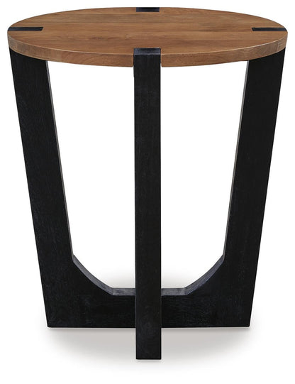 Hanneforth Round End Table