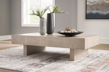 Jorlaina Rectangular Cocktail Table