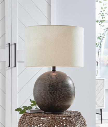 Hambell Metal Table Lamp (1/CN)